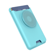 Butterfly Pea Blue &mdash; Softgoods MagSafe PopWallet+ image number 3