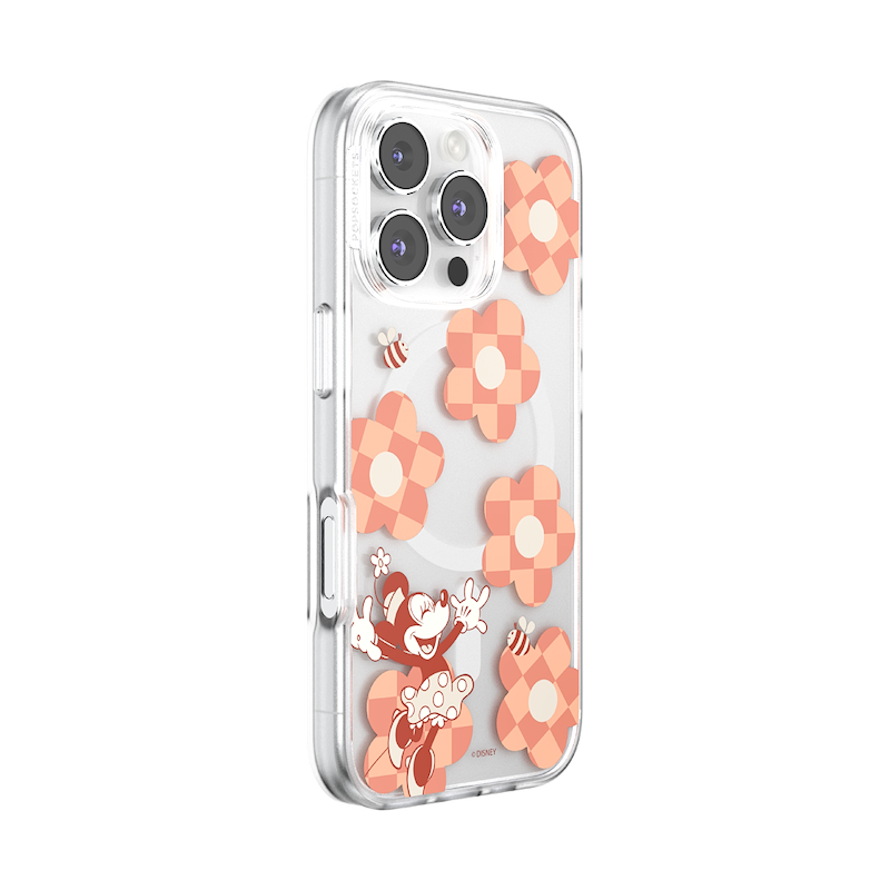 Minnie Checkered Flower&nbsp; &mdash; iPhone 16 Pro MagSafe Case image number 1