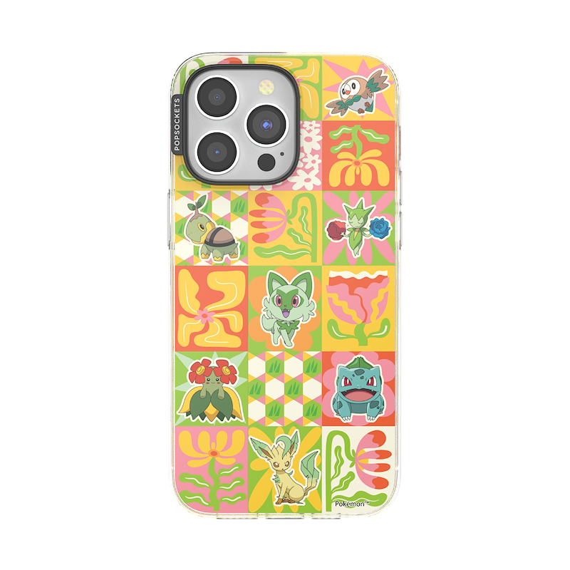 Grass Type Mod Quilt &mdash; iPhone 15 Pro Max MagSafe Case image number 0