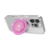 Translucent Baby Pink &mdash; MagSafe Kick-Out Grip & Stand image number 13