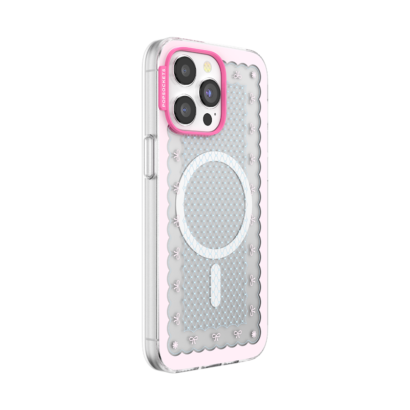 Bridal Lace &mdash; iPhone 15 Pro Max MagSafe Case image number 1