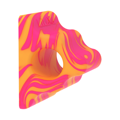 Wavy Triangle Sunset Swirl &mdash; MagSafe PopGrip