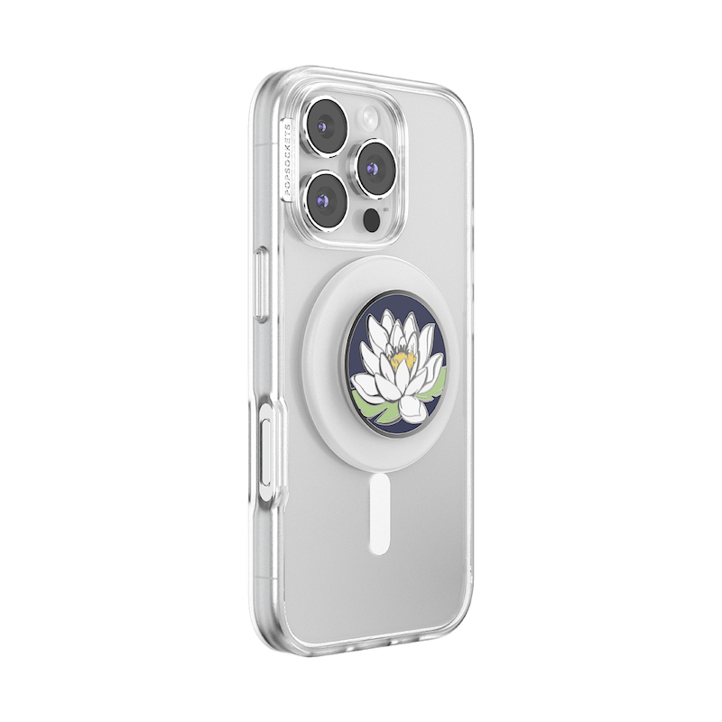 Enamel Water Lily Midnight — MagSafe PopGrip image number 6