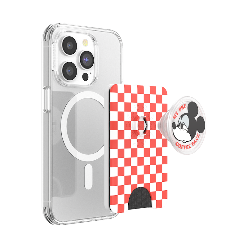 Mickey's Coffee Face — MagSafe PopWallet+ image number 4