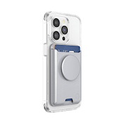 Silver &mdash; Softgoods MagSafe PopWallet+ image number 8