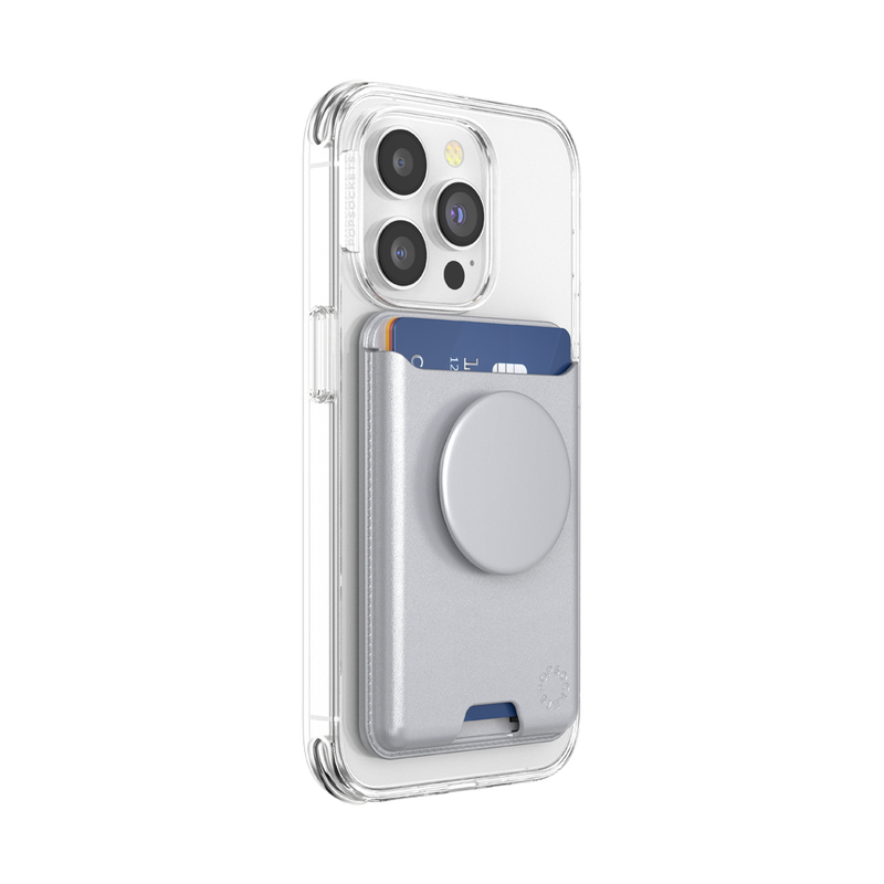 Silver —  Softgoods MagSafe PopWallet+ image number 7