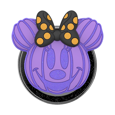 Secondary image for hover PopOut Pumpkin Minnie Mouse Purple— MagSafe PopGrip