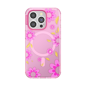 Pink Relief &mdash; iPhone 14 Pro MagSafe Case image number 1