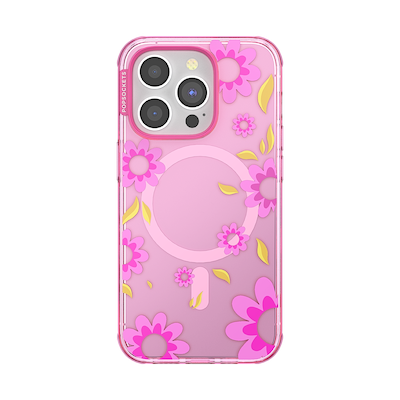 Pink Relief &mdash; iPhone 14 Pro MagSafe Case