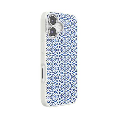 Secondary image for hover Navy Mosaic &mdash; iPhone 16 MagSafe Case