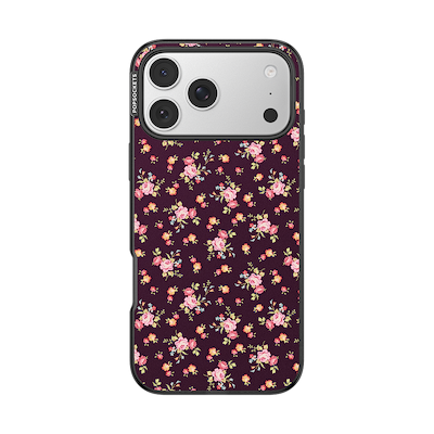 Ditsy Floral Noir &mdash; iPhone 17 Pro Max MagSafe Case