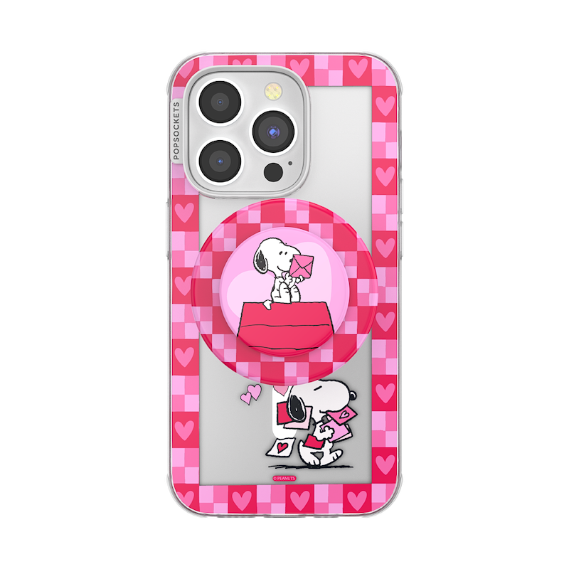 Snoopy's Love Notes &mdash; iPhone 14 Pro MagSafe Case image number 0