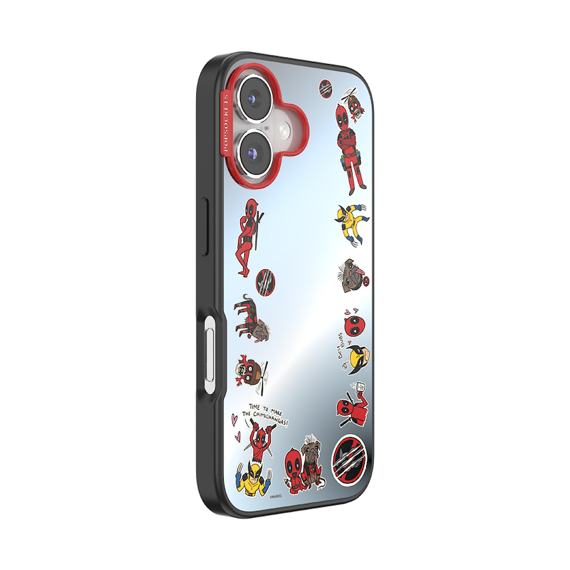 Mirror We Are Deadpool — iPhone 16 MagSafe Case image number 1