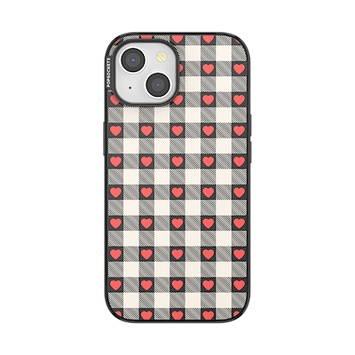 Heartbreaker Gingham &mdash; iPhone 15 MagSafe Case
