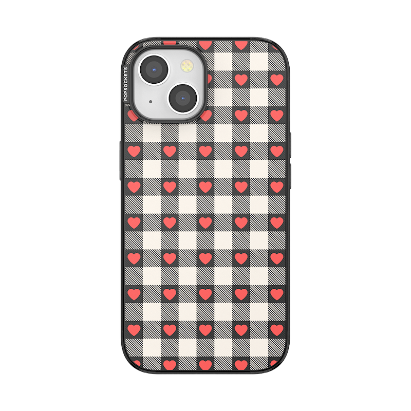 Heartbreaker Gingham &mdash; iPhone 15 MagSafe Case image number 0
