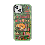 Storied Shelves Green &mdash; iPhone 14 MagSafe Case image number 1