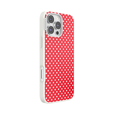 Secondary image for hover Cherry Red Polka Dot &mdash; iPhone 16 Pro Max MagSafe Case