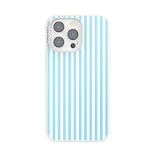 Soft Blue Stripe &mdash; iPhone 13 Pro MagSafe Case image number 1