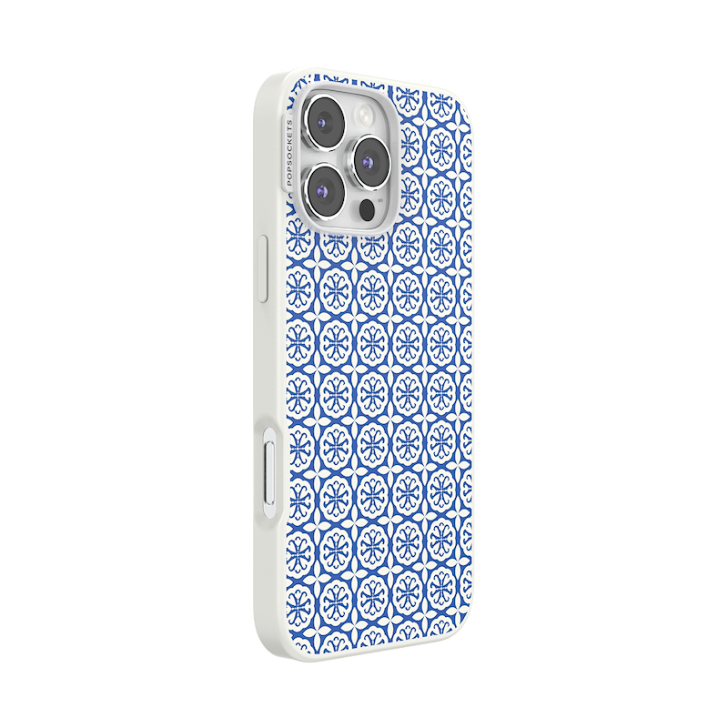 Navy Mosaic &mdash; iPhone 16 Pro Max MagSafe Case image number 1