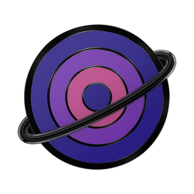 Secondary image for hover Enamel Spinner Around The World — Adhesive PopGrip