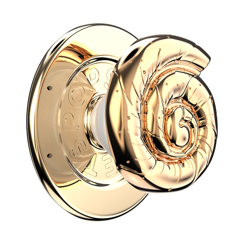 Enamel Nautilus Shell &mdash; MagSafe PopGrip image number 0
