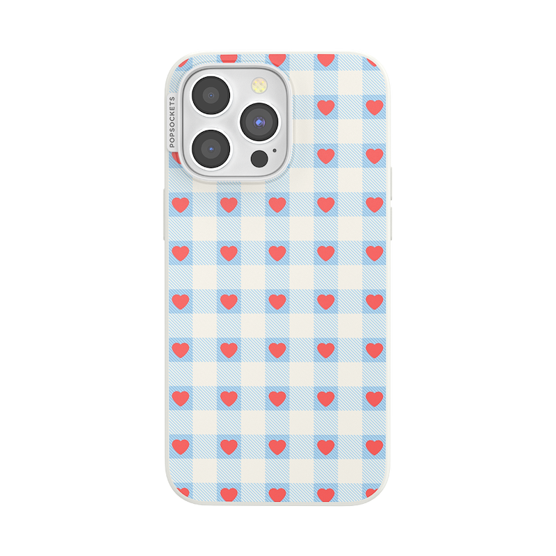 Berry Sweet Gingham &mdash; iPhone 15 Pro Max MagSafe Case image number 0