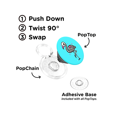 Secondary image for hover Goth Flamingo &mdash; PopTop