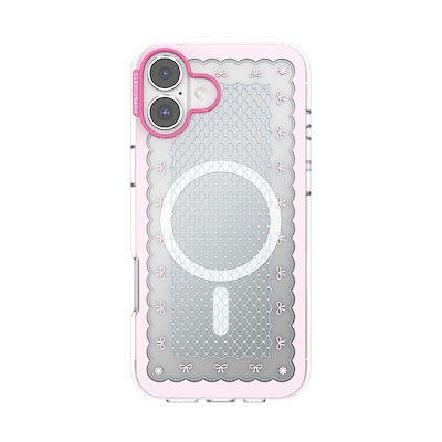 Bridal Lace &mdash; iPhone 16 Plus MagSafe Case