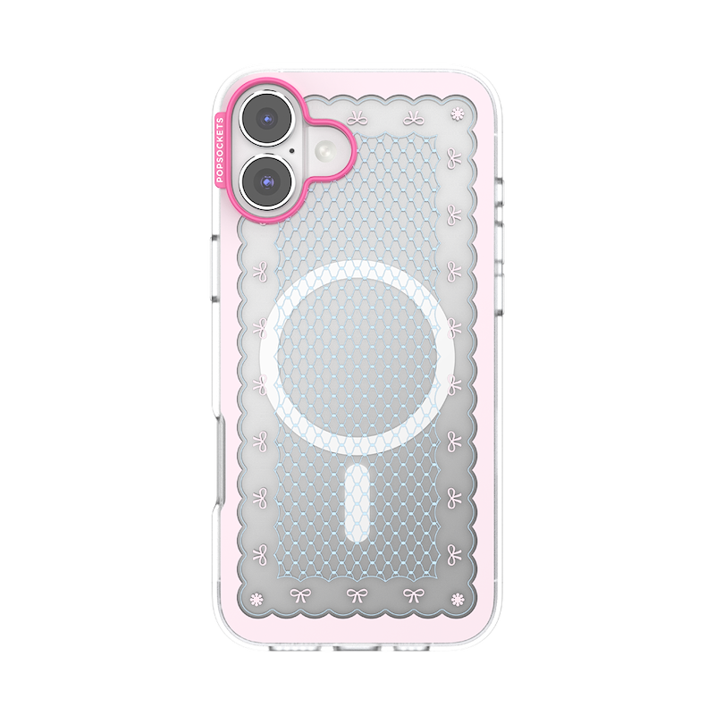 Bridal Lace &mdash; iPhone 16 Plus MagSafe Case image number 0