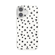 White Mickey Polka Dot &mdash; iPhone 16 MagSafe Case image number 1