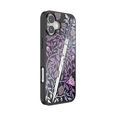 Secondary image for hover Mirror Thorny Blade Lavender &mdash; iPhone 16 Plus MagSafe Case