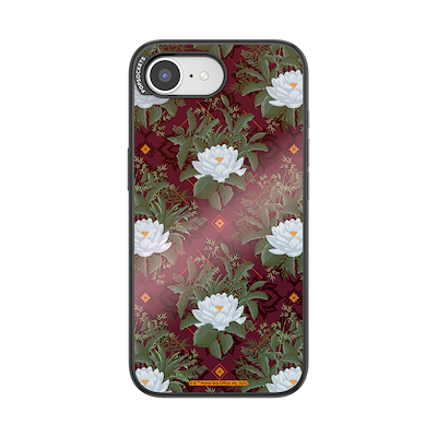 Mirror Lush White Lotus  — iPhone 16E MagSafe Case