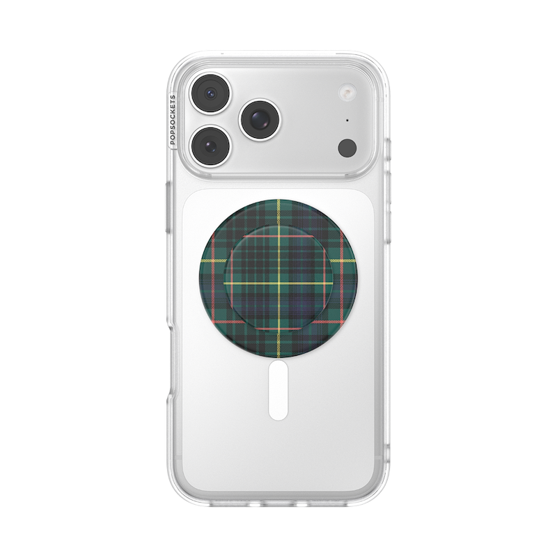 Classic Tartan Green &mdash; MagSafe PopGrip image number 4