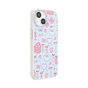 Valentine Doodle &mdash; iPhone 14 MagSafe Case image number 2