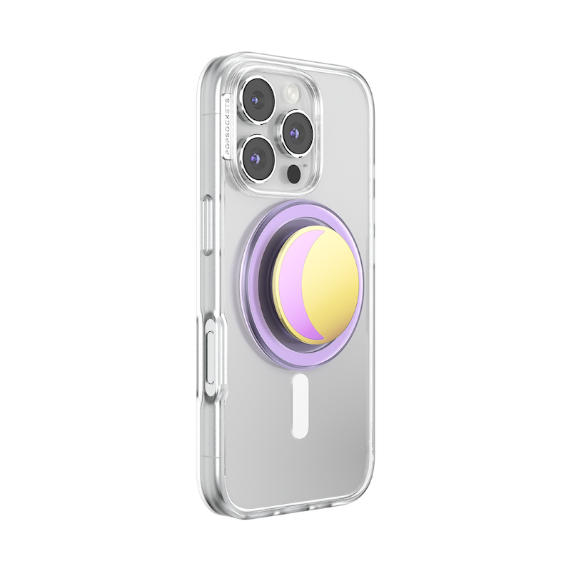 Enamel Waxing Moon Lilac &mdash; MagSafe PopGrip image number 6