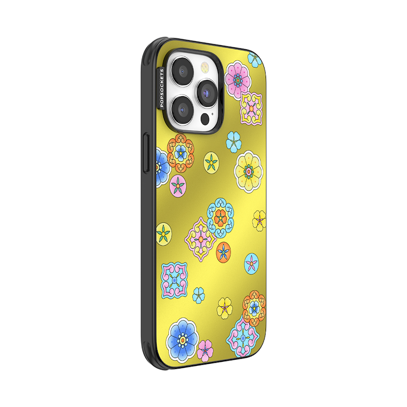 Mirror Yellow Lantern &mdash; iPhone 14 Pro Max MagSafe Case image number 1