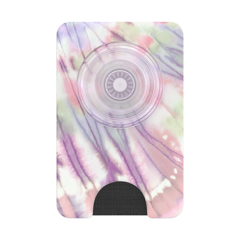 Coastal Tie-Dye Purple &mdash; MagSafe PopWallet+ image number 1