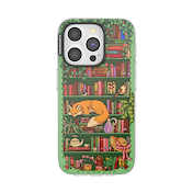 Storied Shelves Green &mdash; iPhone 15 Pro MagSafe Case image number 1