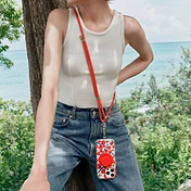 Paracord Rosso &mdash; Phone Strap image number 4