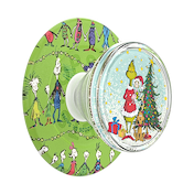Tidepool Grinch Snow Globe &mdash; MagSafe PopGrip image number 1