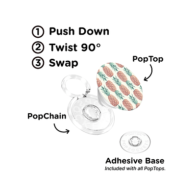 Secondary image for hover Pineapple Pattern &mdash; PopTop