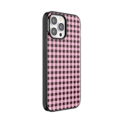Black Cherry Gingham &mdash; iPhone 13 Pro Max MagSafe Case image number 2