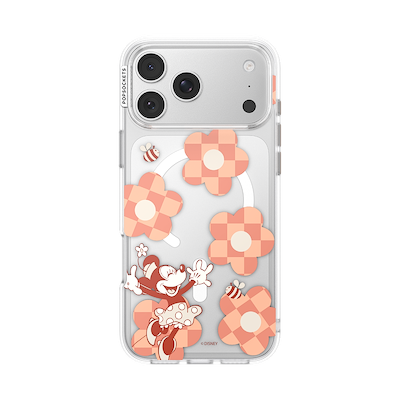 Minnie Checkered Flower &mdash; iPhone 18 Pro Max MagSafe Case