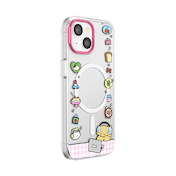 Dog Typing &mdash; iPhone 15 MagSafe Case image number 2
