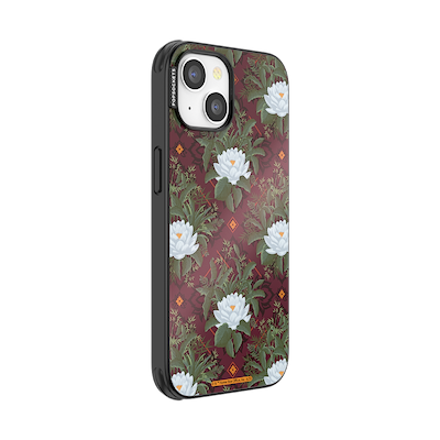 Secondary image for hover Mirror Lush White Lotus  — iPhone 14 MagSafe Case