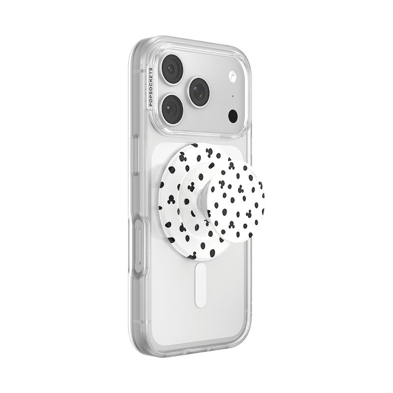 Mickey Polka Dot White &mdash; MagSafe PopGrip image number 6
