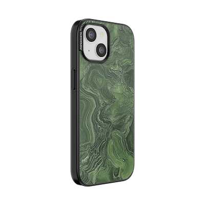 Secondary image for hover Olive Malachite &mdash; iPhone 15 MagSafe Case