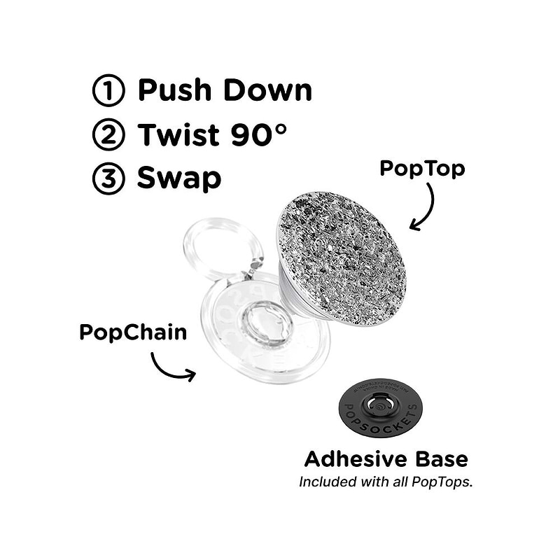 Confetti Foil Silver &mdash; PopTop image number 2