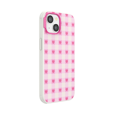 Secondary image for hover Blush Gingham &mdash; iPhone 14 MagSafe Case