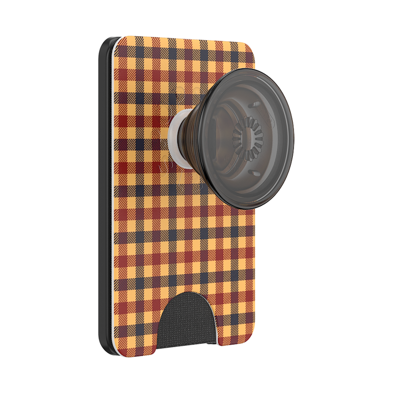 Tweed Gingham &mdash; MagSafe PopWallet+ image number 0